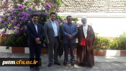 بازدید مشاور ریاست دانشگاه فرهنگیان و مدیر کل حوزه ریاست و معاون آموزشی وتحصیلات تکمیلی دانشگاه از پردیس 3