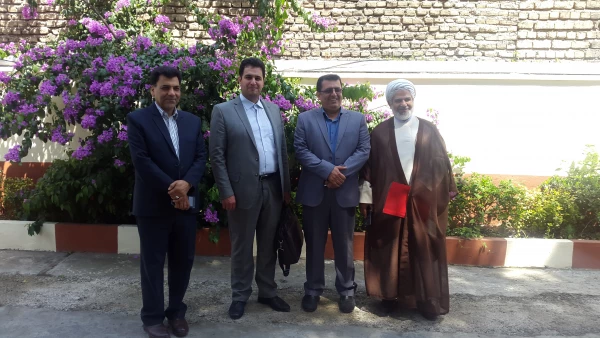بازدید مشاور ریاست دانشگاه فرهنگیان و مدیر کل حوزه ریاست و معاون آموزشی وتحصیلات تکمیلی دانشگاه از پردیس 3