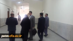 بازدید مشاور ریاست دانشگاه فرهنگیان و مدیر کل حوزه ریاست و معاون آموزشی وتحصیلات تکمیلی دانشگاه از پردیس 6