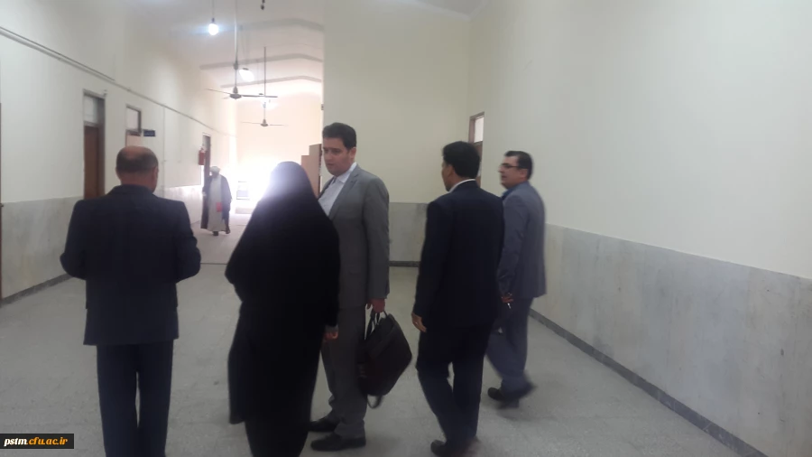 بازدید مشاور ریاست دانشگاه فرهنگیان و مدیر کل حوزه ریاست و معاون آموزشی وتحصیلات تکمیلی دانشگاه از پردیس 6