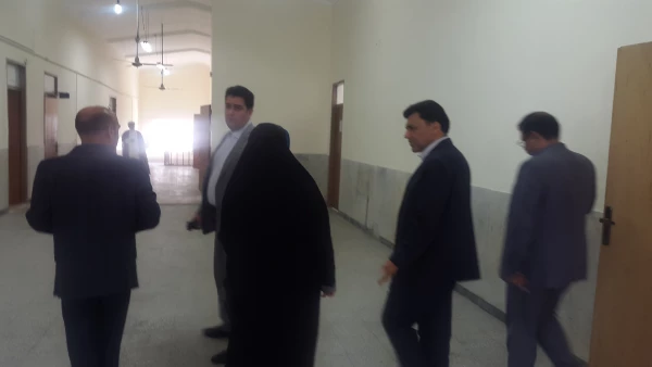 بازدید مشاور ریاست دانشگاه فرهنگیان و مدیر کل حوزه ریاست و معاون آموزشی وتحصیلات تکمیلی دانشگاه از پردیس 8