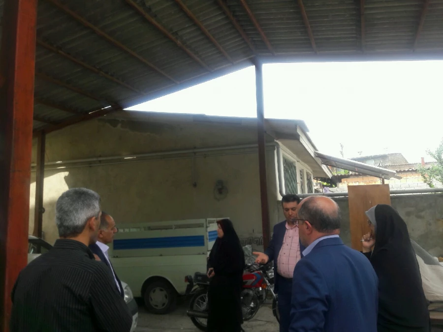 بازدید معاونت توسعه منابع و دانشجویی و کارشناس مسئول پژوهش مدیریت استانی دانشگاه از پردیس 3