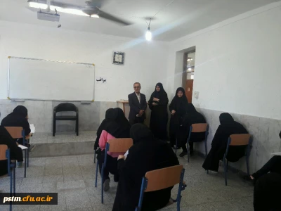 بازدید معاونین آموزشی، پژوهشی و فرهنگی و  توسعه منابع و دانشجویی مدیریت استانی از برگزاری امتحانات در پردیس