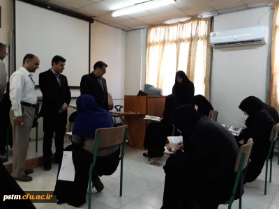 برگزاری امتحانات و فرآیند ارزیابی وضعیت اجرای منشور کیفیت آموزش در مراکز قائمشهر و آمل با حضور مسئولان مدیریت استانی دانشگاه و معاونت آموزشی پردیس