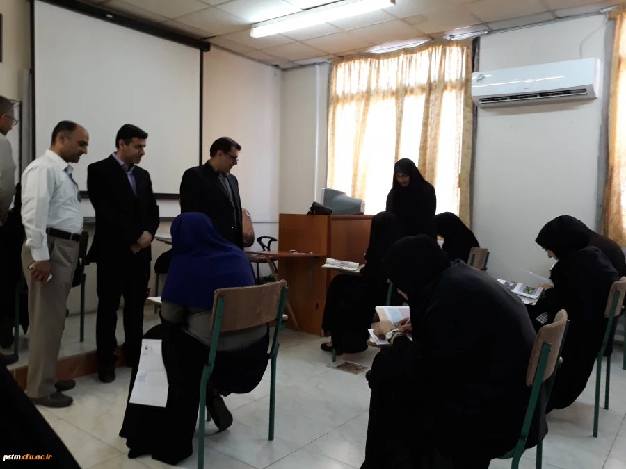 برگزاری امتحانات و فرآیند ارزیابی وضعیت اجرای منشور کیفیت آموزش در مراکز قائمشهر و آمل با حضور مسئولان مدیریت استانی دانشگاه و معاونت آموزشی پردیس  2