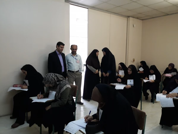 برگزاری امتحانات و فرآیند ارزیابی وضعیت اجرای منشور کیفیت آموزش در مراکز قائمشهر و آمل با حضور مسئولان مدیریت استانی دانشگاه و معاونت آموزشی پردیس  6