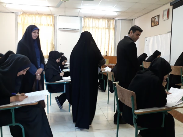 برگزاری امتحانات و فرآیند ارزیابی وضعیت اجرای منشور کیفیت آموزش در مراکز قائمشهر و آمل با حضور مسئولان مدیریت استانی دانشگاه و معاونت آموزشی پردیس  3