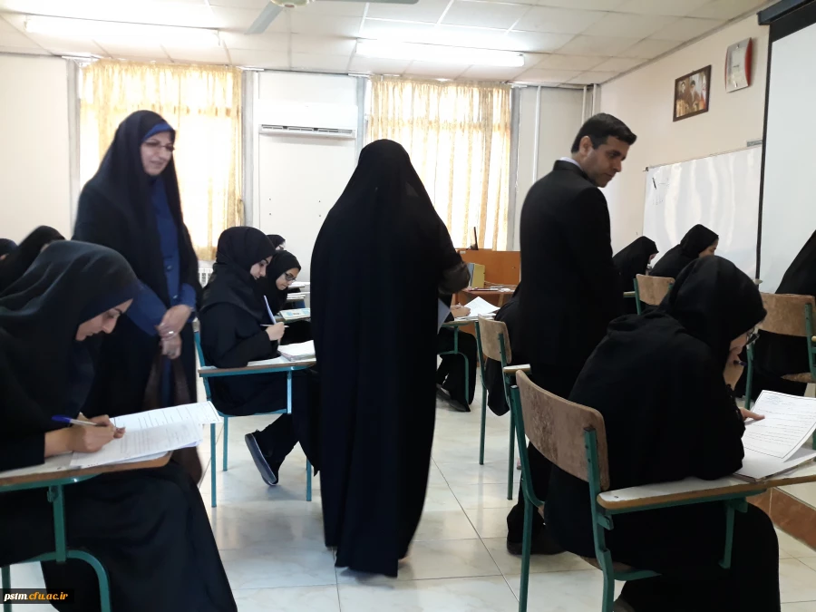 برگزاری امتحانات و فرآیند ارزیابی وضعیت اجرای منشور کیفیت آموزش در مراکز قائمشهر و آمل با حضور مسئولان مدیریت استانی دانشگاه و معاونت آموزشی پردیس  3