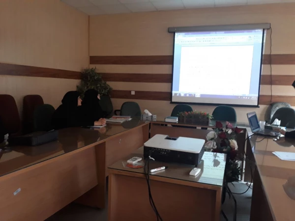 برگزاری جلسه دفاع از درس پروژه دانشجویان رشته علوم تربیتی ورودی93 5