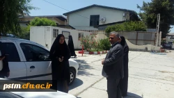 بازدید معاونت توسعه مدیریت و پشتیبانی اداره کل آموزش و پرورش استان از حوزه امتحانی پردیس 6