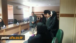 بازدید معاونت توسعه مدیریت و پشتیبانی اداره کل آموزش و پرورش استان از حوزه امتحانی پردیس 15