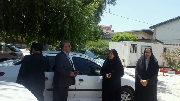 بازدید معاونت توسعه مدیریت و پشتیبانی اداره کل آموزش و پرورش استان از حوزه امتحانی پردیس 8