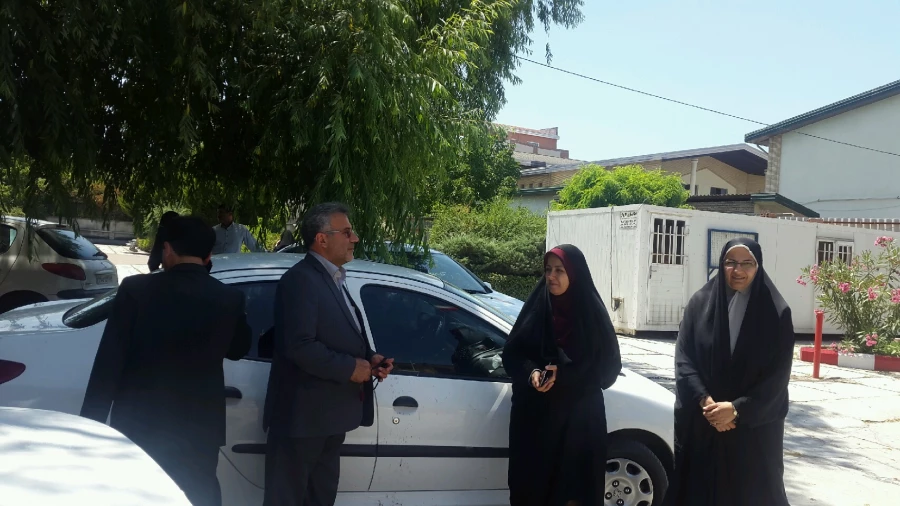 بازدید معاونت توسعه مدیریت و پشتیبانی اداره کل آموزش و پرورش استان از حوزه امتحانی پردیس 8