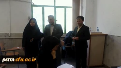 بازدید معاونت توسعه مدیریت و پشتیبانی اداره کل آموزش و پرورش استان از حوزه امتحانی پردیس 11