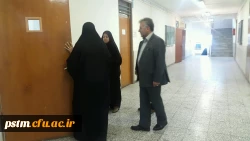 بازدید معاونت توسعه مدیریت و پشتیبانی اداره کل آموزش و پرورش استان از حوزه امتحانی پردیس 12