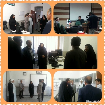 بازدید معاونت محترم پژوهشی دانشگاه فرهنگیان از پردیس 3