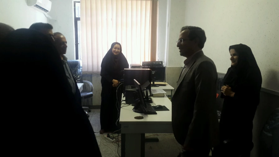 بازدید معاونت محترم پژوهشی دانشگاه فرهنگیان از پردیس 4