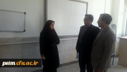 بازدید معاونت محترم پژوهشی دانشگاه فرهنگیان از پردیس 8