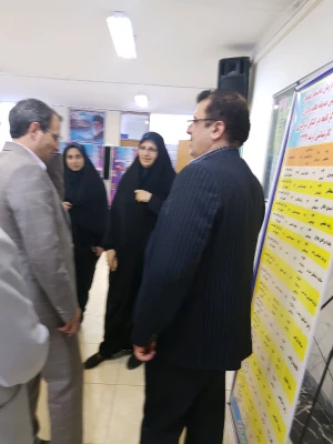 بازدید معاونت محترم پژوهشی دانشگاه فرهنگیان از پردیس 12