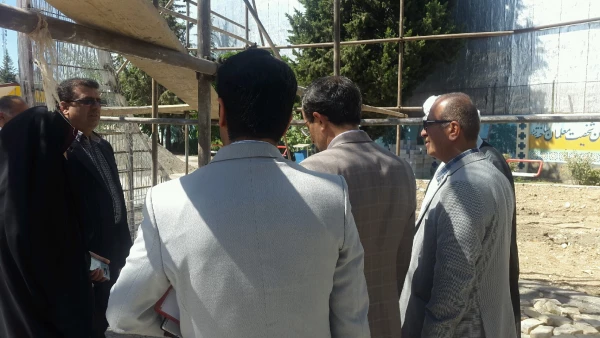 بازدید معاونت محترم پژوهشی دانشگاه فرهنگیان از پردیس 5