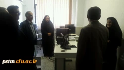 بازدید معاونت محترم پژوهشی دانشگاه فرهنگیان از پردیس 6