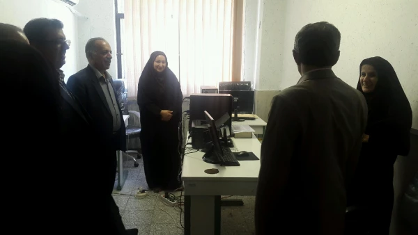 بازدید معاونت محترم پژوهشی دانشگاه فرهنگیان از پردیس 6