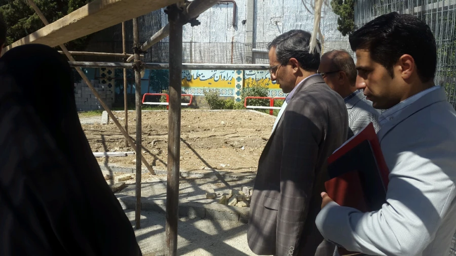 بازدید معاونت محترم پژوهشی دانشگاه فرهنگیان از پردیس 7