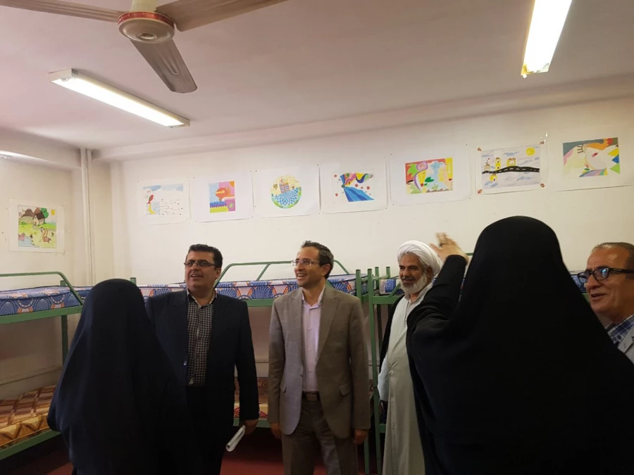 بازدید معاونت محترم پژوهشی دانشگاه فرهنگیان از پردیس 20