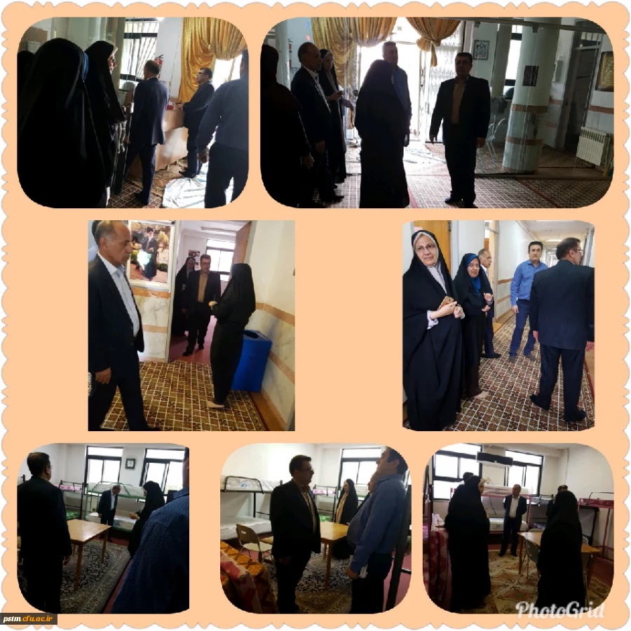 بازدید مدیریت امور پردیس های استان از اقدامات در حال انجام در سرای دانشجویی و واحدهای اداری و آموزشی پردیس به جهت آمادگی پذیرش دانشجومعلم 2