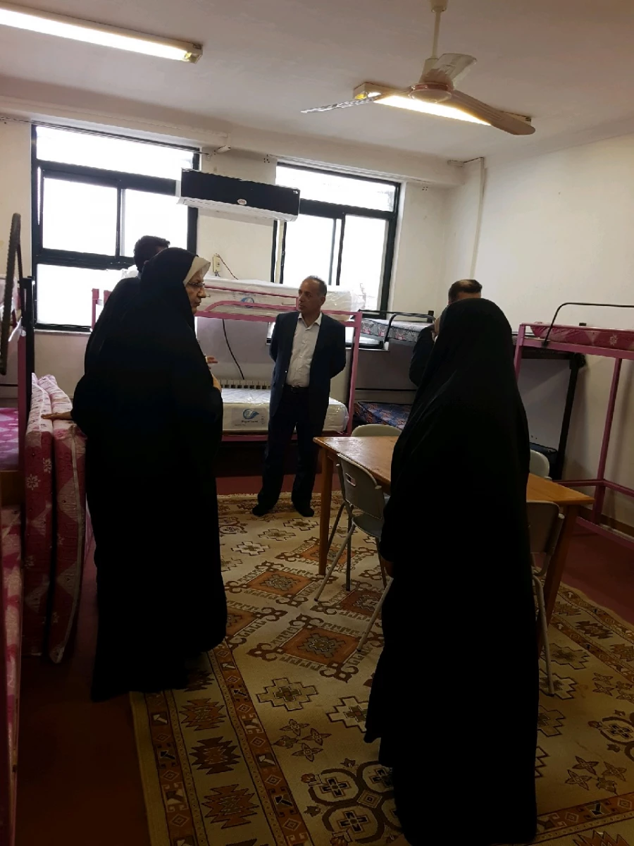 بازدید مدیریت امور پردیس های استان از اقدامات در حال انجام در سرای دانشجویی و واحدهای اداری و آموزشی پردیس به جهت آمادگی پذیرش دانشجومعلم 12