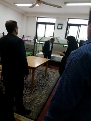 بازدید مدیریت امور پردیس های استان از اقدامات در حال انجام در سرای دانشجویی و واحدهای اداری و آموزشی پردیس به جهت آمادگی پذیرش دانشجومعلم 5