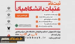 ثبت نام عتبات دانشگاهیان 2