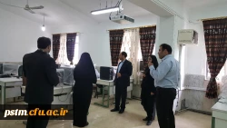 بازدید جناب آقای مهندس رضائی سرپرست محترم مرکز هوشمند سازی دانشگاه فرهنگیان