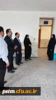 بازدید جناب آقای مهندس رضائی سرپرست محترم مرکز هوشمند سازی دانشگاه فرهنگیان