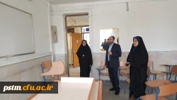 بازدید جناب آقای مهندس رضائی سرپرست محترم مرکز هوشمند سازی دانشگاه فرهنگیان