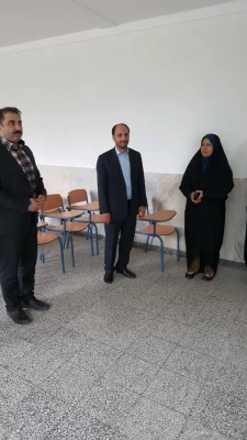 بازدید جناب آقای مهندس رضائی سرپرست محترم مرکز هوشمند سازی دانشگاه فرهنگیان