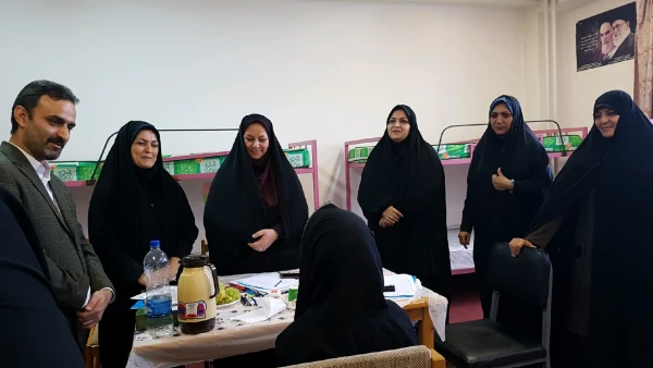 بازدید معاونت پژوهش و برنامه ریزی اداره کل آموزش وپرورش مازندران از روند مصاحبه پذیرفته شدگان دانشگاه فرهنگیان 7