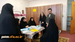 بازدید معاونت پژوهش و برنامه ریزی اداره کل آموزش وپرورش مازندران از روند مصاحبه پذیرفته شدگان دانشگاه فرهنگیان 8