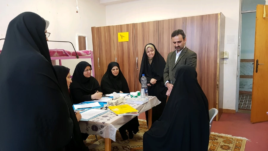 بازدید معاونت پژوهش و برنامه ریزی اداره کل آموزش وپرورش مازندران از روند مصاحبه پذیرفته شدگان دانشگاه فرهنگیان 8