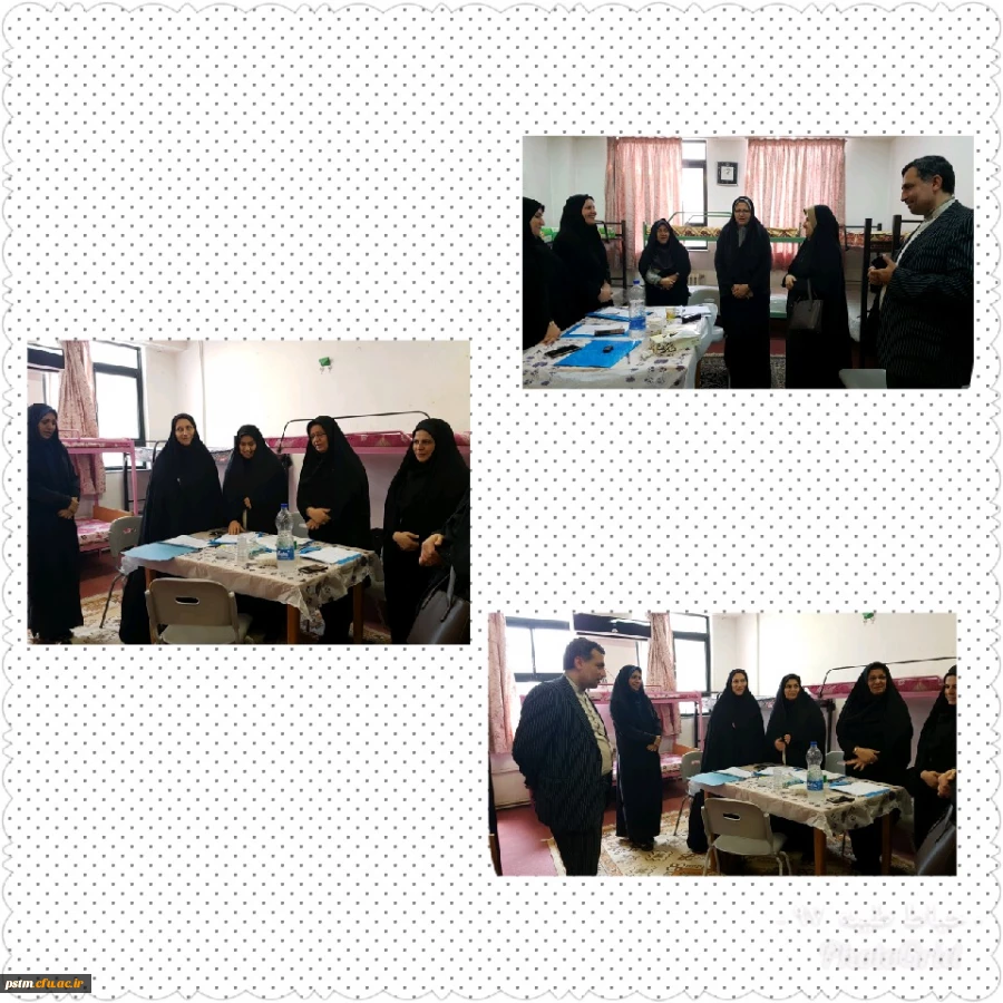 بازدید مسئول حراست مدیریت استانی دانشگاه از فرآیند انجام مصاحبه در پردیس 2