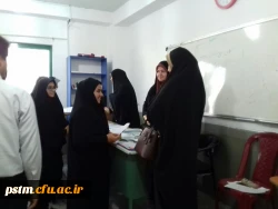 بازدید مسئولین پردیس از محل پذیرش و معاینات پزشکی پذیرفته شدگان چندبرابر ظرفیت دانشگاه فرهنگیان 3