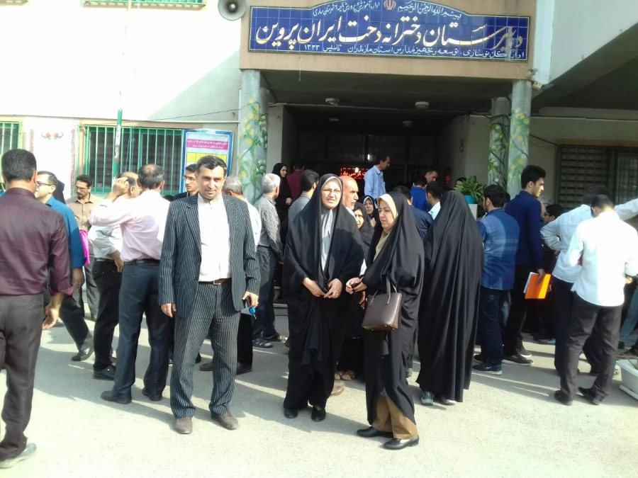 بازدید مسئولین پردیس از محل پذیرش و معاینات پزشکی پذیرفته شدگان چندبرابر ظرفیت دانشگاه فرهنگیان 7