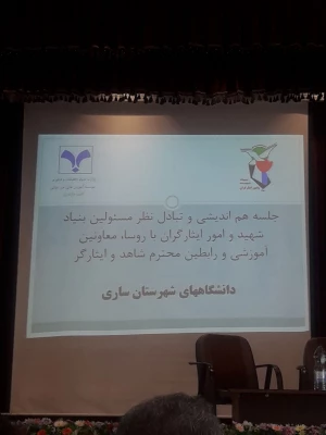 جلسه هم اندیشی مسئولین بنیاد شهید و امور ایثارگران