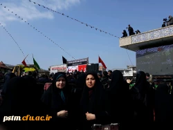 حضور کارکنان پردیس در مراسم بدرقه و تشییع 9 شهید گمنام  3