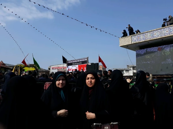 حضور کارکنان پردیس در مراسم بدرقه و تشییع 9 شهید گمنام  3