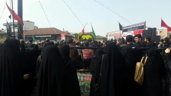 حضور کارکنان پردیس در مراسم بدرقه و تشییع 9 شهید گمنام  5