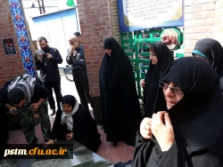 حضور کارکنان پردیس در مراسم بدرقه و تشییع 9 شهید گمنام  6