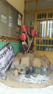 برگزاری نمایشگاه به مناسبت هفته دفاع مقدس در پردیس 3