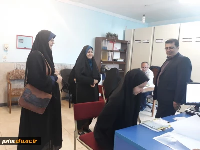 بازدید مدیریت امور پردیس ها استان مازندران از روند ثبت نام دانشجویان جدیدالورود