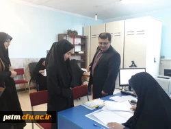 بازدید مدیریت امور پردیس ها استان مازندران از روند ثبت نام دانشجویان جدیدالورود 3